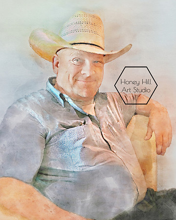 Art Portraits by Honey Hill Art Studio