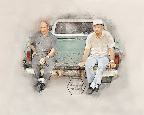 Art Portraits by Honey Hill Art Studio