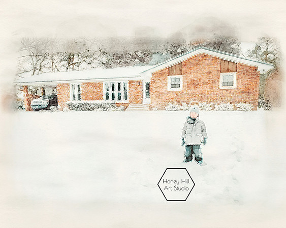 Homes & Places by Honey Hill Art Studio