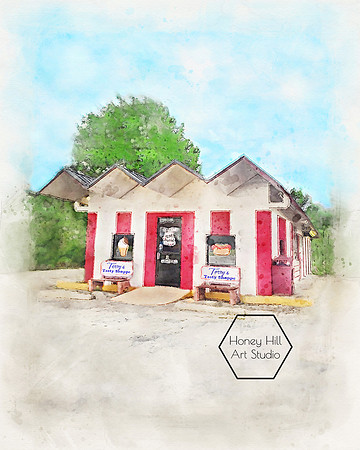 Homes & Places by Honey Hill Art Studio