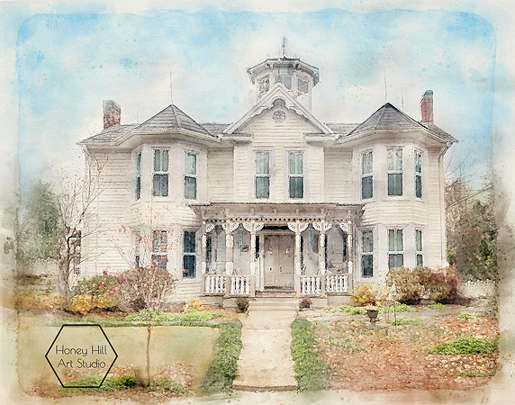Homes & Places by Honey Hill Art Studio