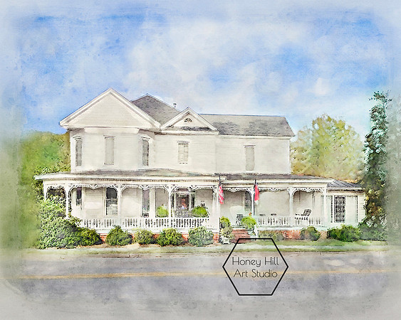 Homes & Places by Honey Hill Art Studio