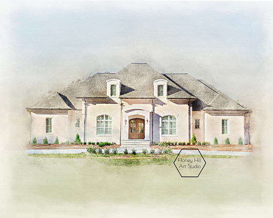 Homes & Places by Honey Hill Art Studio