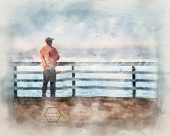 Sports Portraits by Honey Hill Art Studio
