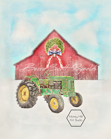 farm barn tractor WEB